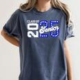 Class Of 2025 Senior 2025 Back To School Graduation Party Women's Comfort Colors T-Shirt Denim