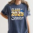 Class Of 2025 Senior Graduate 2025 Graduation Class Women's Comfort Colors T-Shirt Denim