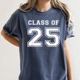 Class Of 2025 Senior Graduation High School Back To School Women's Comfort Colors T-Shirt Denim