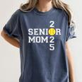 Class Of 2025 Softball Mom Senior Graduation Graduate Women Women's Comfort Colors T-Shirt Denim