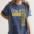 Class Of 2026 Senior 26 High School Graduation -Gold Women's Comfort Colors T-Shirt Denim