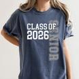 Class Of 2026 Senior 2026 Graduation 2026 Student Kids Women's Comfort Colors T-Shirt Denim