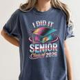 Class Of 2026 Senior Graduation I Did It Women's Comfort Colors T-Shirt Denim