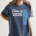 Class Of 2026 Senior Shirt Graduation 2026 Women's Comfort Colors T-Shirt Denim