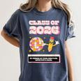 Class Of 2026 Students Graduate 2026 Graduation Women's Comfort Colors T-Shirt Denim