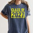 Class Of 2027 Future Graduation Tee T-Shirt Women's Comfort Colors T-Shirt Denim