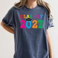 Class Of 2027 Shirt For Boys And Girls Fun 2027 Graduation Women's Comfort Colors T-Shirt Denim
