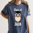 Class Of 2028 TShirt Back To School Graduation Year Boy Girl Women's Comfort Colors T-Shirt Denim