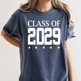 Class Of 2029 School Graduation Graduate s Women's Comfort Colors T-Shirt Denim