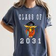 Class Of 2031 Graduation First Day Of School T Shirt Women's Comfort Colors T-Shirt Denim