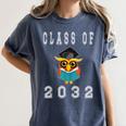 Class Of 2032 Graduation First Day Of School T Shirt Women's Comfort Colors T-Shirt Denim