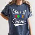 Class Of 2032 Kindergarten Back To School Graduation Women's Comfort Colors T-Shirt Denim