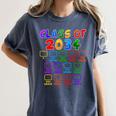 Class Of 2034 Grow With Me Graduation First Day Of School Women's Comfort Colors T-Shirt Denim
