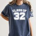 Class Of 32 2032 School Tee Shirt Graduation Class Party Women's Comfort Colors T-Shirt Denim
