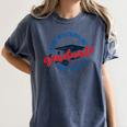College University School Graduation Debt Loan Women's Comfort Colors T-Shirt Denim