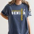 Cross Country Senior Night Senior 2025 Graduation Party 18 Women's Comfort Colors T-Shirt Denim