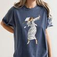 Dabbing Graduation Class Of 2025 Woman Graduation Women's Comfort Colors T-Shirt Denim