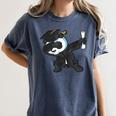 Dabbing Panda Bear Graduation Senior 2019 Shirt Women's Comfort Colors T-Shirt Denim