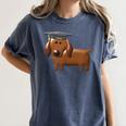 Dachshund Graduation 2018 Dog Graduation Shirt For Men Women Kids Women's Comfort Colors T-Shirt Denim