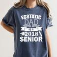 Dad Of a 2018 Senior Graduation Women's Comfort Colors T-Shirt Denim