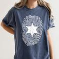 Deputy Sheriff DNA Sheriff Graduation 6 Star Badge Women's Comfort Colors T-Shirt Denim