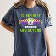 Disney And Pixar’s Toy Story Buzz Graduation Class Of 2025 Women's Comfort Colors T-Shirt Denim