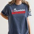 Dissertation Defended PhD Graduate PhD Graduation 2025 Women's Comfort Colors T-Shirt Denim