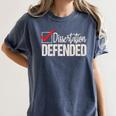 Dissertation Defended PhD Graduate PhD Graduation Women's Comfort Colors T-Shirt Denim