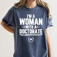 Doctorate Graduation For Doctorate Of Education Women's Comfort Colors T-Shirt Denim