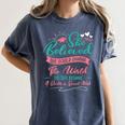 DSW Graduation So She Became A Doctor Of Social Work Women's Comfort Colors T-Shirt Denim