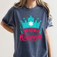EMT Trauma Queen Paramedic Student T-Shirt Graduation Women's Comfort Colors T-Shirt Denim