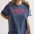 Esthetician Est 2024 For Esthetician Student Graduation Women's Comfort Colors T-Shirt Denim