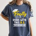 Finally Done With This BS Class Of 2025 College Graduation Premium Tri-Blend Women's Comfort Colors T-Shirt Denim