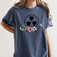 Floral Rad Tech Radiology Graduation X-Ray Tech Women's Comfort Colors T-Shirt Denim