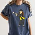 Flossing Graduation Class Of 2019 Women Women's Comfort Colors T-Shirt Denim