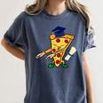Flossing Pizza Dairy OIT For Dairy OIT Graduation Women's Comfort Colors T-Shirt Denim