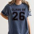 Freshman Class Of 2026 High School Senior Graduation Women's Comfort Colors T-Shirt Denim