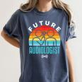 Future Audiologist Cool Audiology Student Graduation Women's Comfort Colors T-Shirt Denim