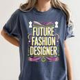 Future Fashion Er Graduation School Toddler Women Men Women's Comfort Colors T-Shirt Denim