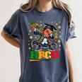 Future HBCU Grad Dabbing Kid Graduation For Boys Kids Women's Comfort Colors T-Shirt Denim