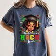 Future HBCU Grad Girl Kids Graduation HBCU College Women's Comfort Colors T-Shirt Denim