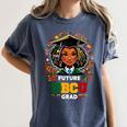 Future HBCU Grad Graduation Students Girl Kids Women's Comfort Colors T-Shirt Denim