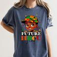 Future HBCU Grad History Boys Kids Graduation HBCU Women's Comfort Colors T-Shirt Denim