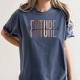 Future Physician Assistant Student Doctor Graduation Women's Comfort Colors T-Shirt Denim