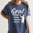 Goal Digger Diploma Master s Bachelor s Master Graduation Women's Comfort Colors T-Shirt Denim