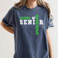 Golf Senior Night Golf Senior 2025 Graduation 33 Women's Comfort Colors T-Shirt Denim