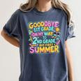 Goodbye 1st Grade To 2nd But First Summer Graduation Women's Comfort Colors T-Shirt Denim