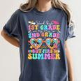 Goodbye 1st Grade Graduation To 2nd Grade But First Summer Women's Comfort Colors T-Shirt Denim