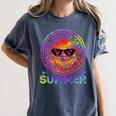 Goodbye 2nd Grade Graduation To 3rd Grade First Summer Kids Women's Comfort Colors T-Shirt Denim