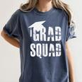 Grad Squad Graduate Graduation T-Shirt Graduation Idea Women's Comfort Colors T-Shirt Denim